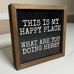 NWOT driftless studios wooden office desk home decor